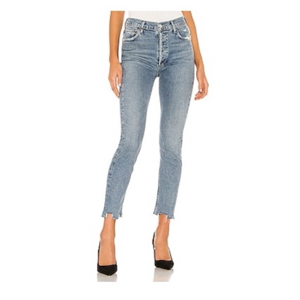 Agolde Nico High Rise Slim Jeans Size 26